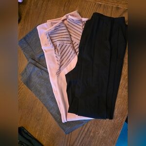 Women's Multi-Pack Leggings - Black, Pink, Gray Sz Med. Mem Mark And BSP.